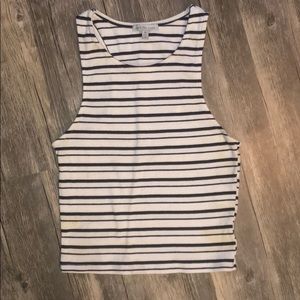 Striped Crop Top